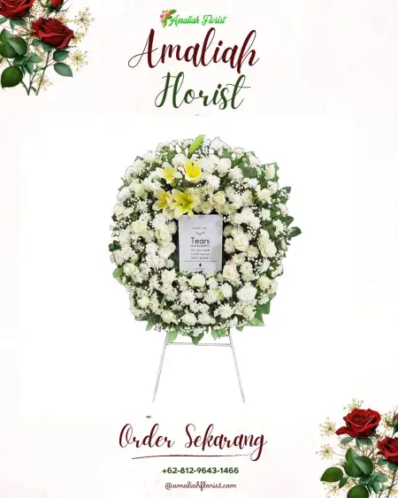 Krans Bunga Duka Pendung Hiang